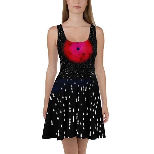 BlackHole Mandala Visual Music Dress